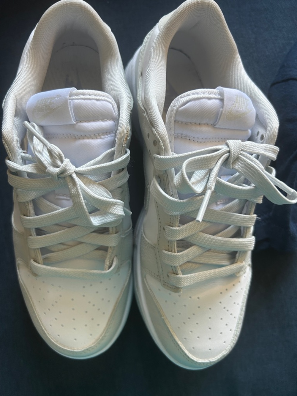 Nike Women's White and grey Low-Top Sneakers